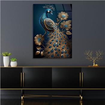 Thema Natur auf bedrucktem Glas