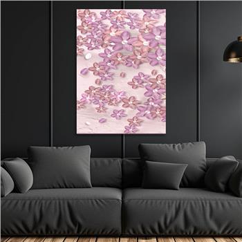 Kunst Thema auf bedrucktem Glas