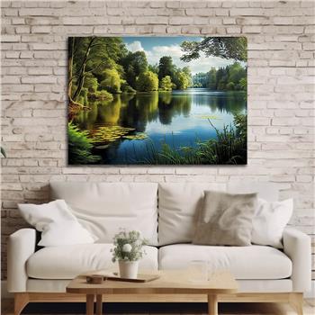 Yatay DoğaTemalı Cam Tablo 395