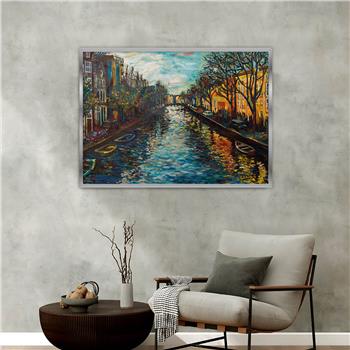 Tableau à thème d’art avec cadre en aluminium 178