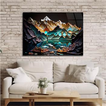 Kunst Thema auf bedrucktem Glas 503