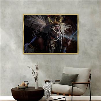 Alüminyum Çerçeveli Doğa Temalı Cam Tablo 024