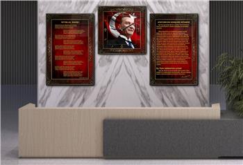 Vatan Temalı Saatli Set 053