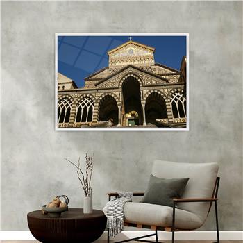 bedrucktes Glas mit Aluminiumrahmen und Natur Themen 