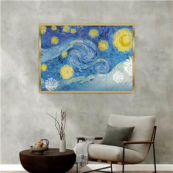 bedrucktes Glas mit Aluminiumrahmen und Kunst Themen 