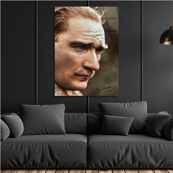 Dikey VatanTemalı Cam Tablo 267