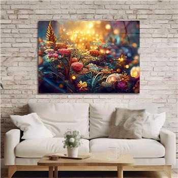 Kunst Thema auf bedrucktem Glas 495