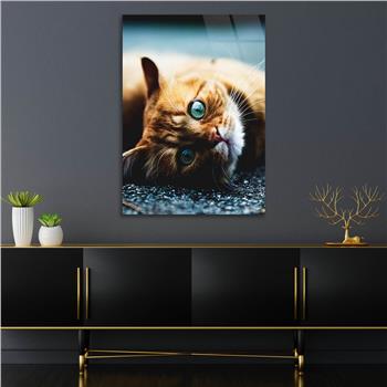 Kunst Thema auf bedrucktem Glas