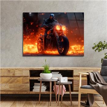 Yatay DoğaTemalı Cam Tablo 393