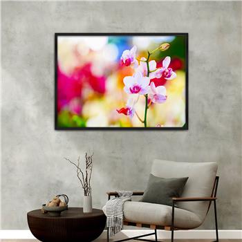 Aluminium Omlijste Natuur Thema Geharde Glasschilderij 127