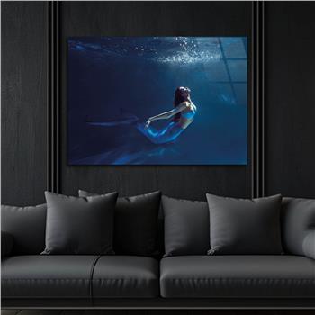 Kunst Thema auf bedrucktem Glas