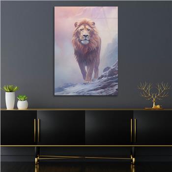 Dikey Doğa Temalı Cam Tablo 317