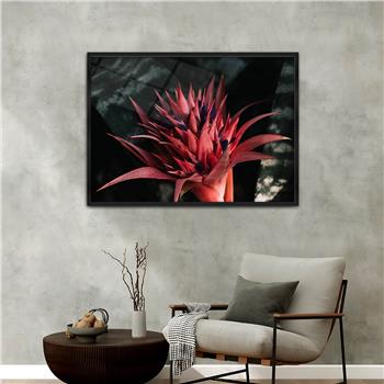 Aluminium Omlijste Natuur Thema Geharde Glasschilderij 069