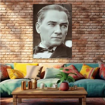 Dikey VatanTemalı Cam Tablo 268