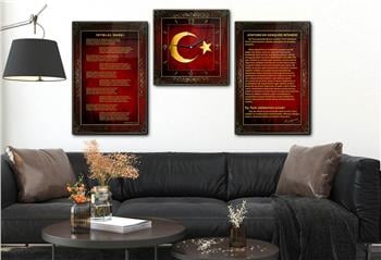 Vatan Temalı Saatli Set 051