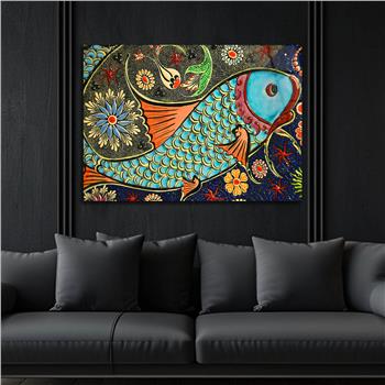 Kunst Thema auf bedrucktem Glas 525