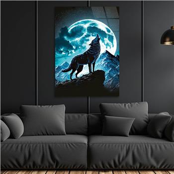 Thema Natur auf bedrucktem Glas