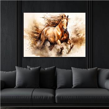 Yatay Doğa Temalı Cam Tablo 546