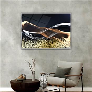 Aluminium Omlijste Kunst Thema Geharde Glasschilderij 042