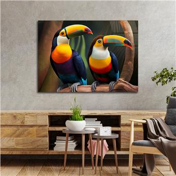 Yatay DoğaTemalı Cam Tablo 394