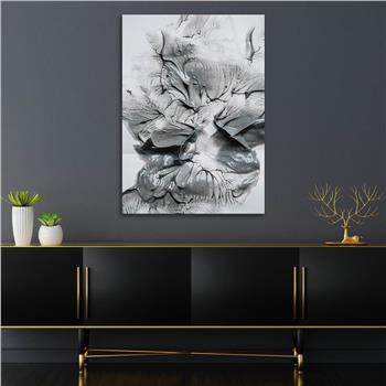 Dikey Sanat Temalı Cam Tablo 575