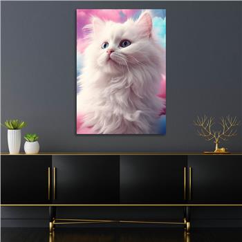 Dikey Doğa Temalı Cam Tablo 427