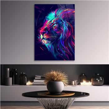 Dikey Doğa Temalı Cam Tablo 348