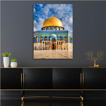 Dikey Dini Temalı Cam Tablo 246