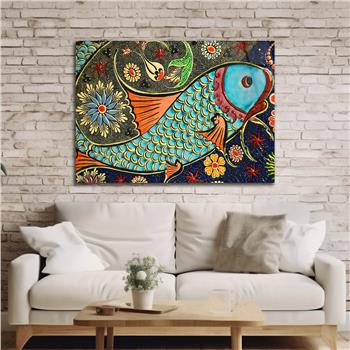 Kunst Thema auf bedrucktem Glas 525