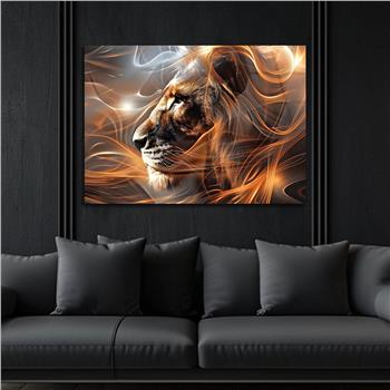 Yatay Doğa Temalı Cam Tablo 526