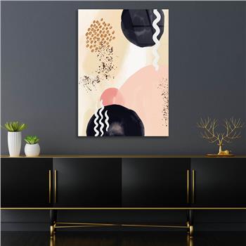 Kunst Thema auf bedrucktem Glas