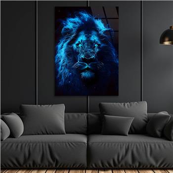 Dikey Doğa Temalı Cam Tablo 321