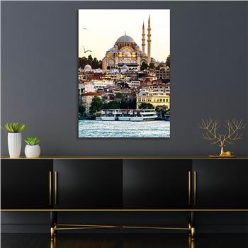 Dikey Dini Temalı Cam Tablo 236