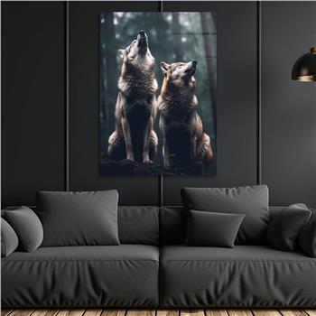 Kunst Thema auf bedrucktem Glas 302