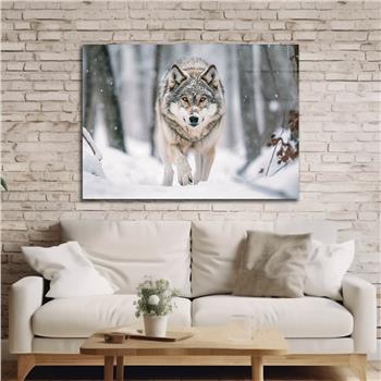 Yatay Doğa Temalı Cam Tablo 571