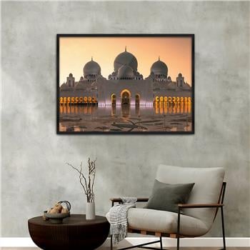 bedrucktes Glas mit Aluminiumrahmen und Religiösen Themen 