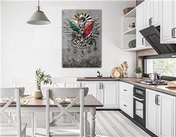 Nation Thematisch auf bedrucktes Glas