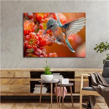 Yatay Doğa Temalı Cam Tablo 580