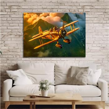 Yatay DoğaTemalı Cam Tablo 384