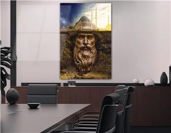 Nation Thematisch auf bedrucktes Glas