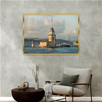 Alüminyum Çerçeveli Doğa Temalı Cam Tablo 009