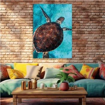 Kunst Thema auf bedrucktem Glas