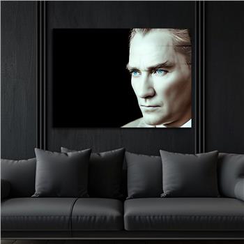 Yatay Vatan Temalı Cam Tablo 150