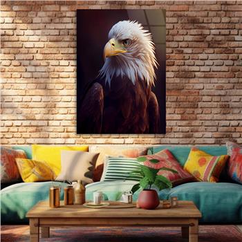 Dikey Doğa Temalı Cam Tablo 273