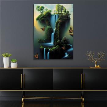 Kunst Thema auf bedrucktem Glas 307