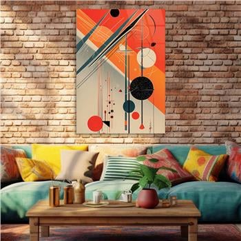 Kunst Thema auf bedrucktem Glas