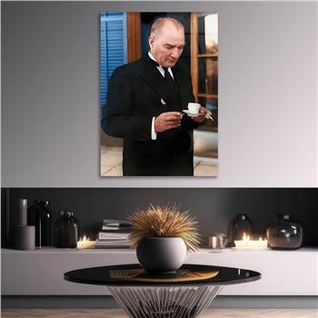 Dikey VatanTemalı Cam Tablo 195