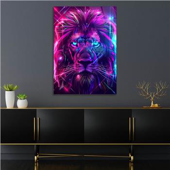 Dikey Doğa Temalı Cam Tablo 349