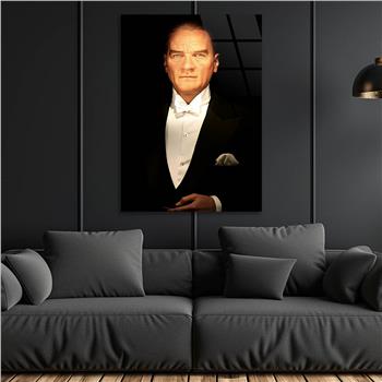 Dikey VatanTemalı Cam Tablo 188