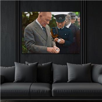 Yatay VatanTemalı Cam Tablo 101